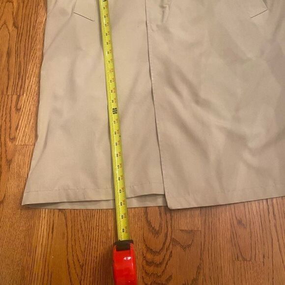 CHRISTIAN dior mens trench coat
tan‎ size 44L great condition has full lining - Picture 12 of 14